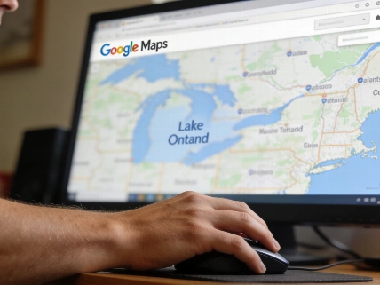 Google Maps переименовал Lake Ontario в Lake America для пользователей из США