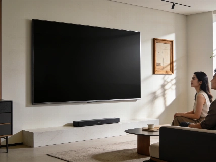 Huawei показала телевизор Vision Smart Screen 6 Enjoy Edition: почти сливается со стеной