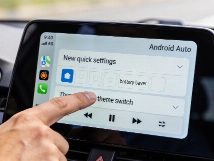 Android Auto меняет быстрые настройки: экономия батареи и темы теперь под рукой