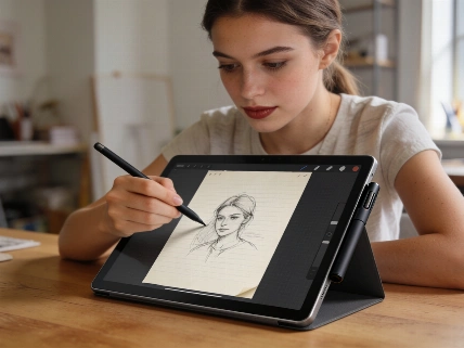 Huion Kamvas Pad 12: планшет для художников с Android 16 и новым стилусом