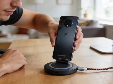 Moto Snap Wireless Charger: быстрая зарядка без проводов для смартфонов Motorola