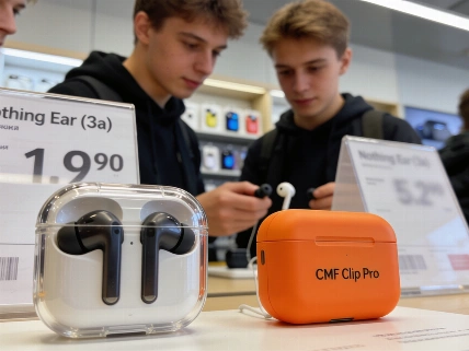 Nothing Ear (3a) и CMF Clip Pro подешевели до $79 на распродаже Amazon