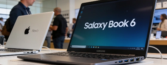 Samsung представила доступный Galaxy Book 6 в ответ на MacBook Neo © androidmag.org