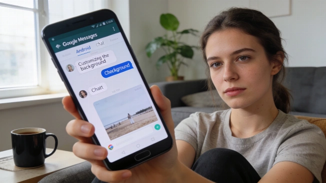 В Google Messages появились кастомные темы и обои для чатов AndroidMag